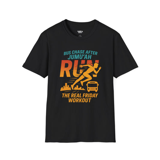 Unisex T-Shirt – Bus Chase After Jumu‘ah